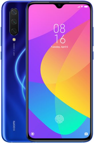 Xiao Mi Mi 9 Lite blue overview