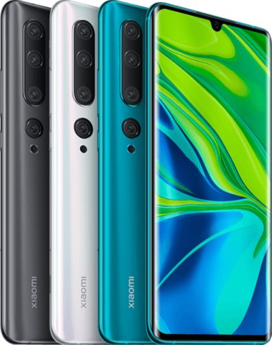 Xiao Mi Mi Note 10 color overview