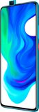 Xiaomi POCO F2 Pro bleu couverture à droite ouvert