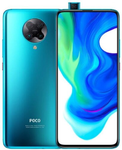 xiaomi POCO F2 Pro blue overview