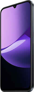 Xiaomi Redmi 15C 5G zwart voorkant rechterzijkant