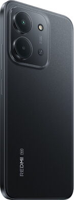Xiaomi Redmi 15C 5G zwart achterkant rechterzijkant