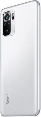 Xiaomi Redmi Note 10S white back left side