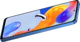 Xiaomi Redmi Note 11 Pro 5g blauw voorkant bovenkant rechterzijkant schuin