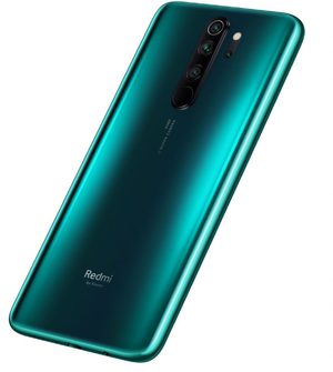 Xiaomi Redmi Note 8 Pro green back left side tilted ed