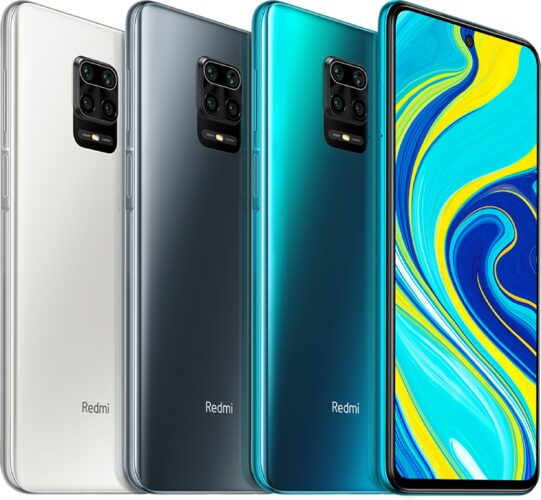 Xiaomi Redmi Note 9S color Übersicht