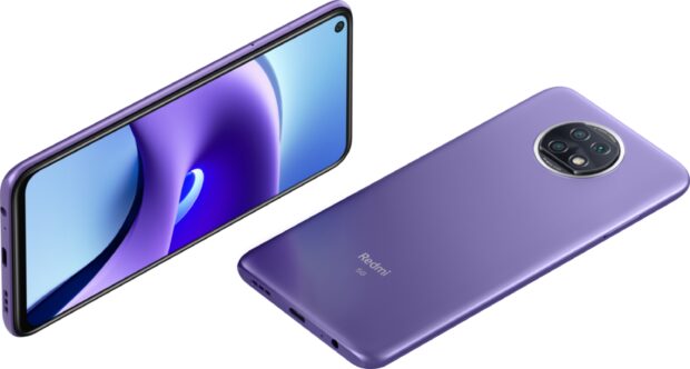 Xiaomi Redmi Note 9T purple overview